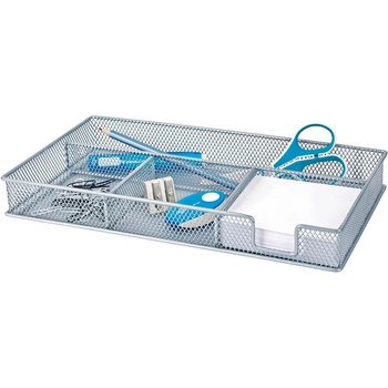 WEDO Органайзер хоризонтален Wedo 4 отделения сив