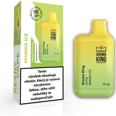 Aroma King Mini Mango Ice 20 mg 700 potáhnutí – Zbozi.Blesk.cz