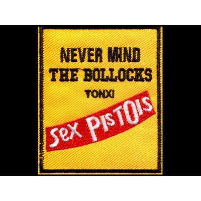 Nášivka SEX PISTOLS tonxi vyšívaná zažehlovací