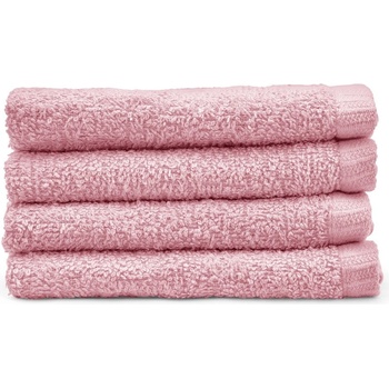 Catherine Lansfield Розови бързосъхнещи памучни кърпи в комплект от 4 бр. 30x30 cm Quick Dry - Catherine Lansfield (TW/56250/W/FC4/PK)