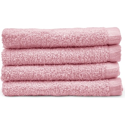 Catherine Lansfield Розови бързосъхнещи памучни кърпи в комплект от 4 бр. 30x30 cm Quick Dry - Catherine Lansfield (TW/56250/W/FC4/PK)