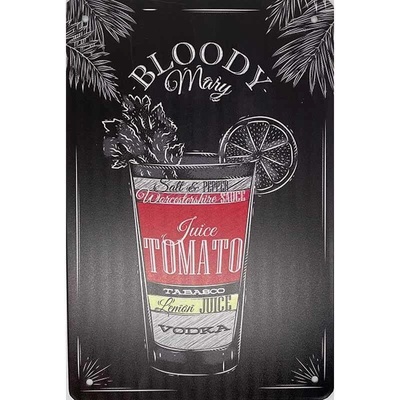 Ceduľa Bloody Mary