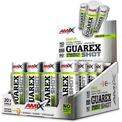 Amix Guarex Energy & Mental Shot BOX 20 x 60 ml