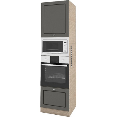 ИРИМ Колонен кухненски шкаф Сити МФ-Цимент мат-06-48 60 см