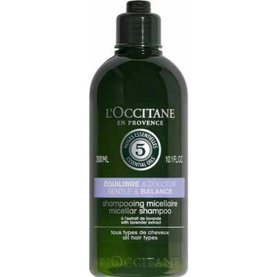 L´occitane Gentle & Balance Shampoo Šampon pro obnovení rovnováhy vlasové pokožky 300 ml