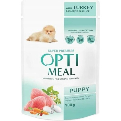 Optimeal krmivo pro mokré kuře a krůta 0,1 kg