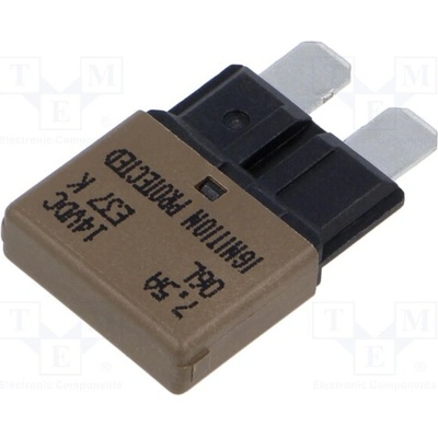 GLOSO 84103 Pojistka: tepelná; 20,5mm; automobilová; 7,5A; 14VDC; E37