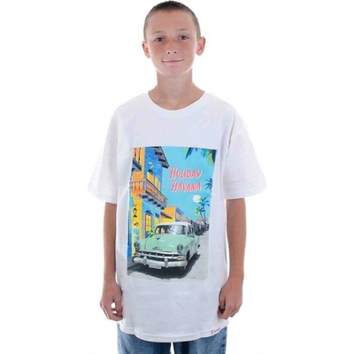 Diamond triko Holiday In Havana Tee White