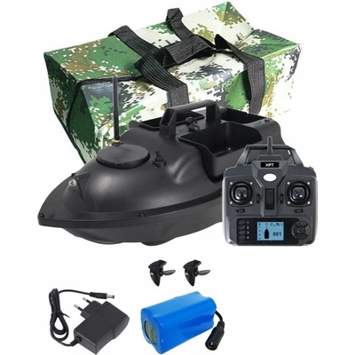 Flytec V020 Zavážacia Loďka na diaľkové ovládanie s GPS, 3 zásobníkmi, dosah 500 m