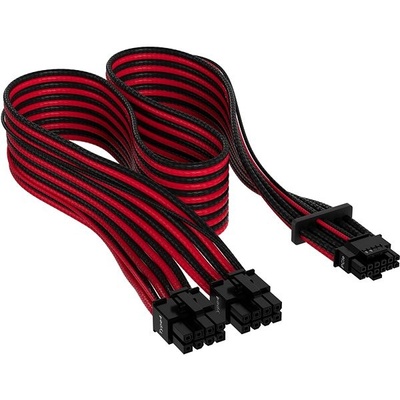 Corsair Premium Individually Sleeved 12+4pin PCIe Gen 5 12VHPWR 600W cable Type 4 Red/Black CP-8920334 – Zboží Živě