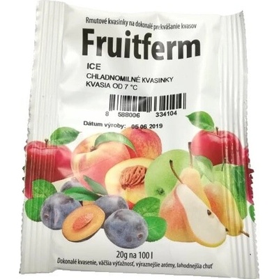 FRUITFERM aróm, univerzálne kvasinky pre maximálnu výťažnosť aróm 20g