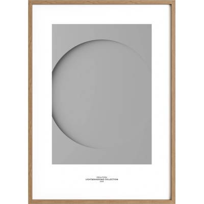 Idealform Poster no. 6 Round composition Barva: Silver grey, Velikost: 500x700 mm