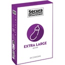Secura Eggplant extra large condom 60mm 48 ks