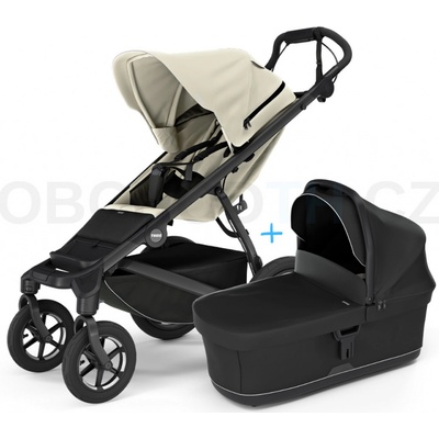 Thule Urban Glide 4-wheel Black 2024 + vanička Soft beige