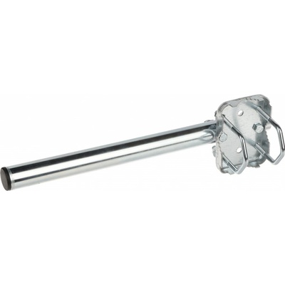 Držák na stožár, svislé i vodorovné uchycení, 40 cm, žárový, p. 30mm, 2x třmen; URI-32Z30 – Zboží Živě