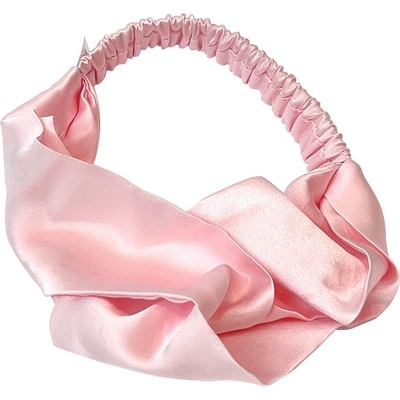 Lucaso Finata Hodvábna čelenka do vlasov - Rose Pink