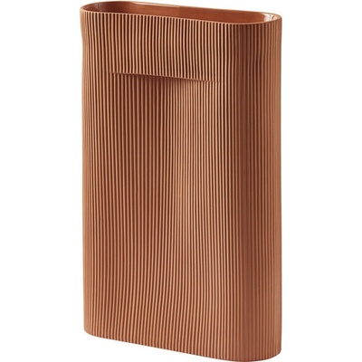 Muuto Váza Ridge H48 terracotta