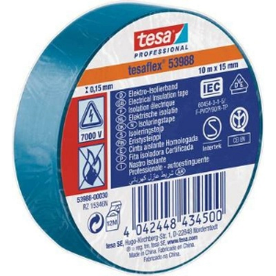 Tesa elektroizolačná páska 15 mm x 10 m modrá
