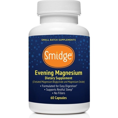 Smidge Evening Magnesium horčík bisglycinát 60 kapsúl