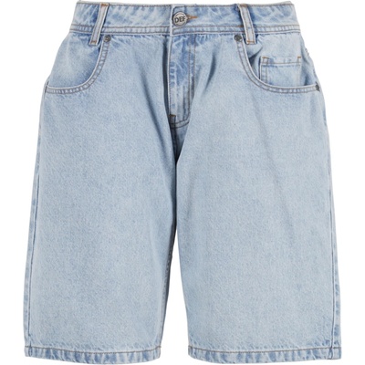 Def dámské kraťasy DFLSH035 light blue washed