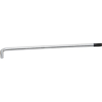 BGS Technic Zahnutý kľúč imbus veľmi dlhý T-profil pre torx s otvorom T25 BGS 794-T25