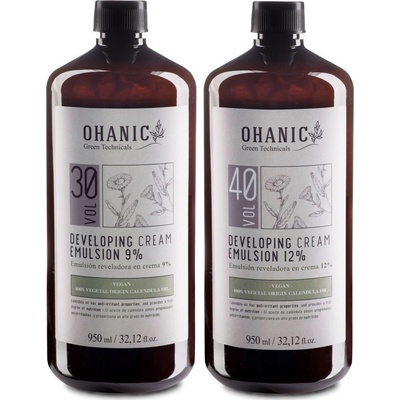 Ohanic Cream Developer Emulsion Přírodní peroxid 950 ml