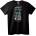 NOONEBRAND Тениска Свобода, природа, кафе - 2XL, Black