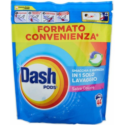Dash Pods Color kapsuly na pranie na farebnú bielizeň 44 PD