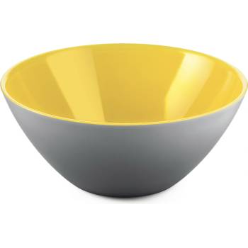 Guzzini Голяма купа My Fusion 25 см сиво-жълта (281425141)