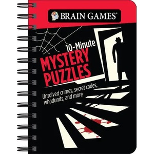 Brain Games - To Go - 10-Minute Mystery Puzzles: Unsolved Crimes, Secret Codes, Whodunits, and More | Brain Games (ISBN: 9781639380411)