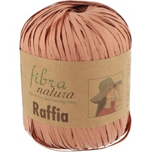 Fibra Natura Raffia 116-24 hnedo červená