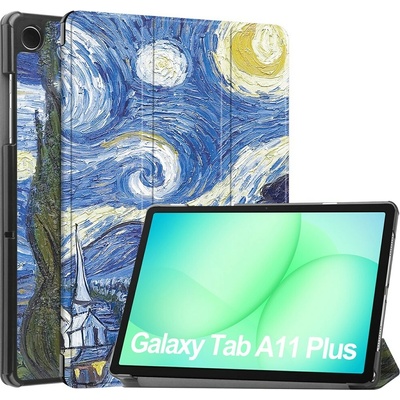 Vsetkonamobil 127701 ART Zaklápacie puzdro pre Samsung Galaxy Tab A11+ STARRY SKY