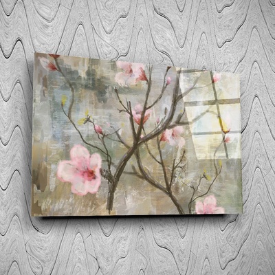 Art gift Стъклено АРТ пано - Розова клонка