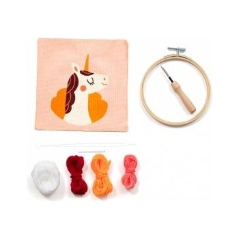 Clairefontaine Punch Needle Unicorn Set D: 13 cm