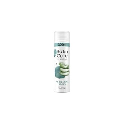 Gillette gel na holení Satin Care Sensitive 240 ml – Zboží Dáma