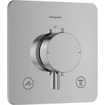 Hansgrohe Ecostat Comfort Q - Термостатичен смесител за вграждане, за 2 извода, хром 33713000 (33713000)