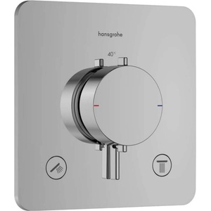 Hansgrohe Ecostat Comfort Q - Термостатичен смесител за вграждане, за 2 извода, хром 33713000 (33713000)