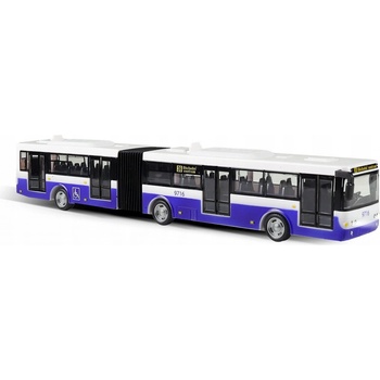 Rappa Kĺbový bus ktorý hlási zastávky česky 36 cm modrý