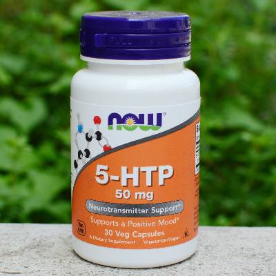 Now Foods 5-HTP 50 30 kapsúl