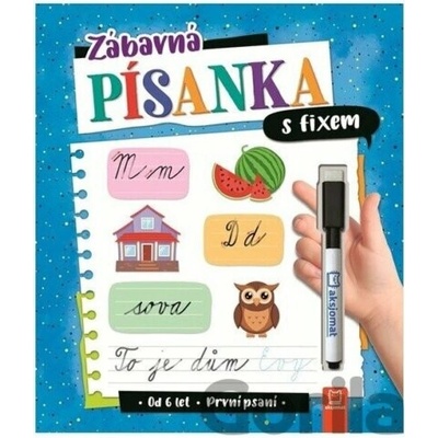 Zábavná písanka s fixem První psaní