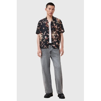 AllSaints Риза с лен AllSaints ARMADA (M002SD)
