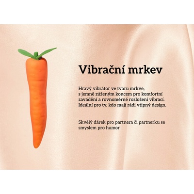 Kvigo Vibrační mrkev