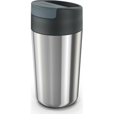 Joseph Joseph termohrnček v tmavomodro lesklo striebornej farbe 450 ml Sipp