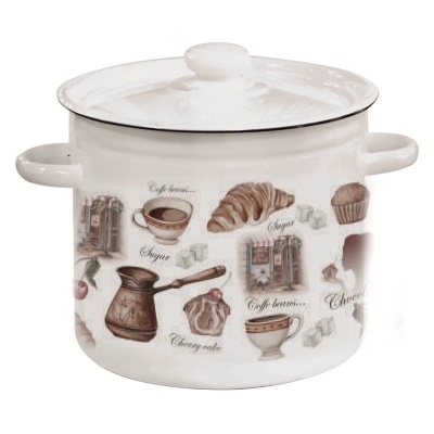 Новомосковская посуда Н-Тенджера 12L "Cafe de Cherie" (I1624/2) (0129466)