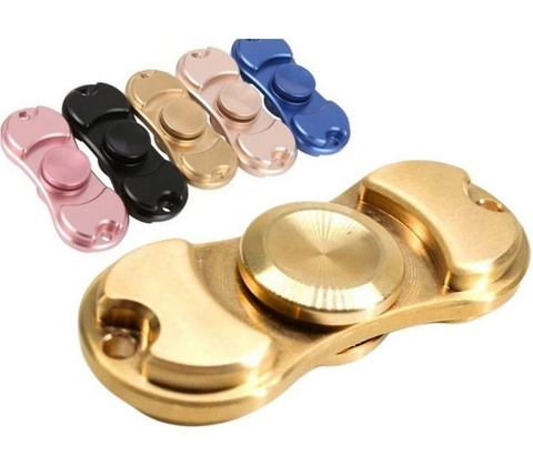Fidget Spinner Kovový Čierný
