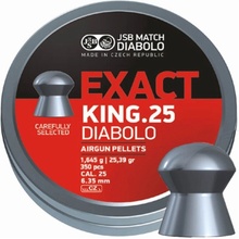 Diabolky JSB Exact King 6,35 mm 350 ks