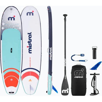 Mistral SUP дъска Mistral Sun Rise Air 10'6 (V2) green/orange/white