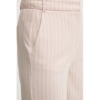 Morgan Панталон Morgan PVIVI. F в бежово с разкроени краища, с висока талия PVIVI. F (PVIVI.F)