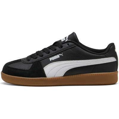 Puma CLUB LT JR čierna biela hnedá