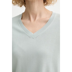 Calvin Klein пуловер с къси ръкави дамски от вискоза (LV044F323G) - answear - 103,64 лв